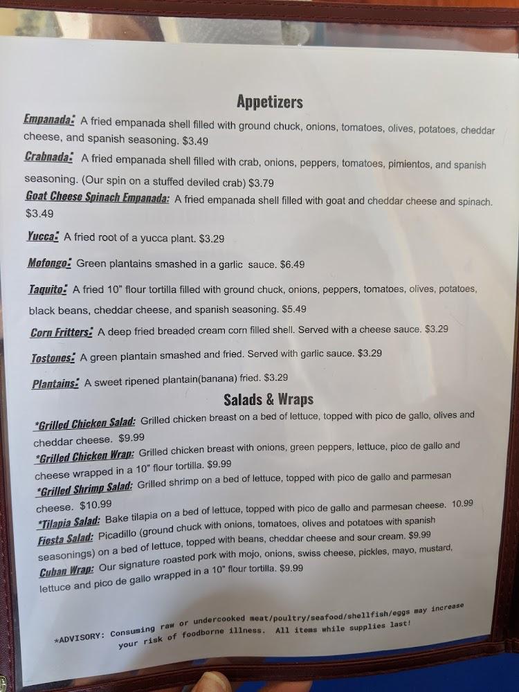 Nani's Restaurant Empanda