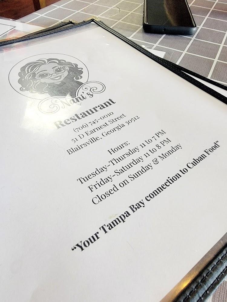 Nani's Restaurant Menu image 4
